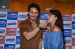 Tiger Shroff and Jacqueline Fernandez at Flying Jatt song launch at Radio City in Mumbai on August 3, 3016
